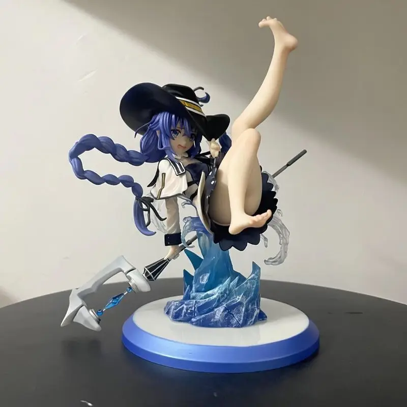 Anime-Figur Roxy Migurdia Mushoku Tensei Jobless Reincarnation 19cm Zauberer PVC-Modell Desktop-Dekoration für Anime-Sammler