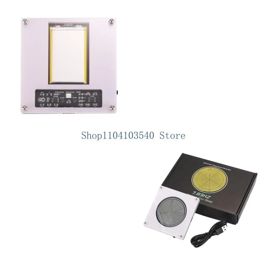 02DC Compacted 7.83Hz Signals Generator Suitable For Biofield Tuning And Better Sleep Concentration Without Noise Disturbance