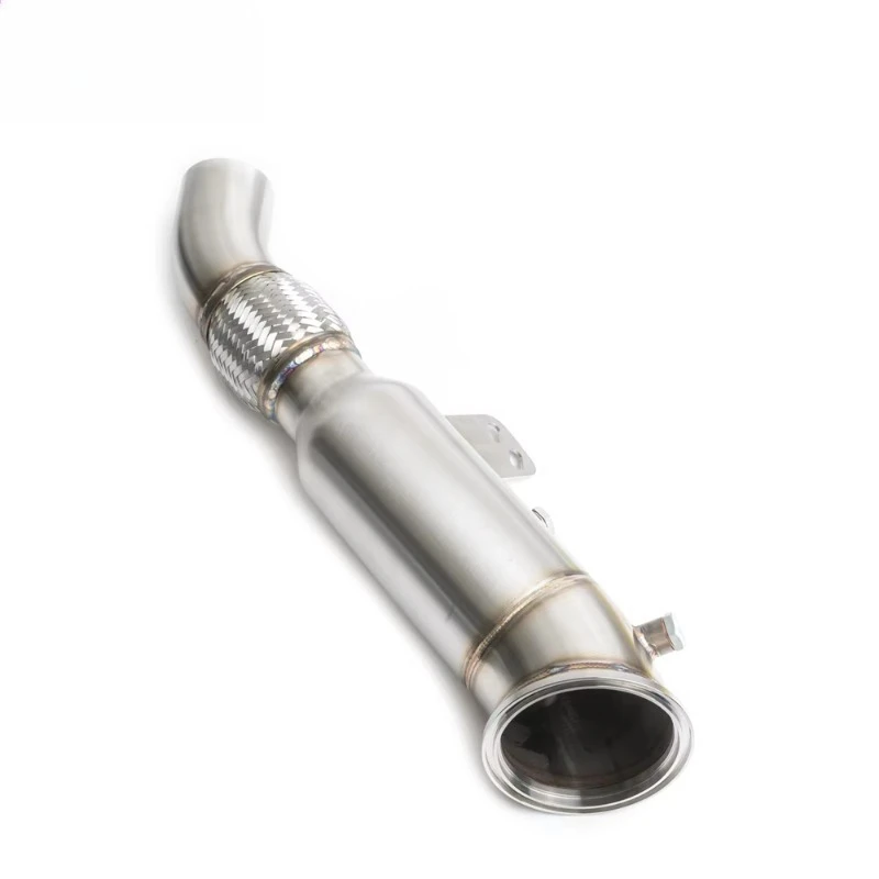 B58 B30A F20 F30 G30 M140 M240 340 440i 540i 740i 2016-2019 Stainless Steel Exhaust Downspout for Automotive