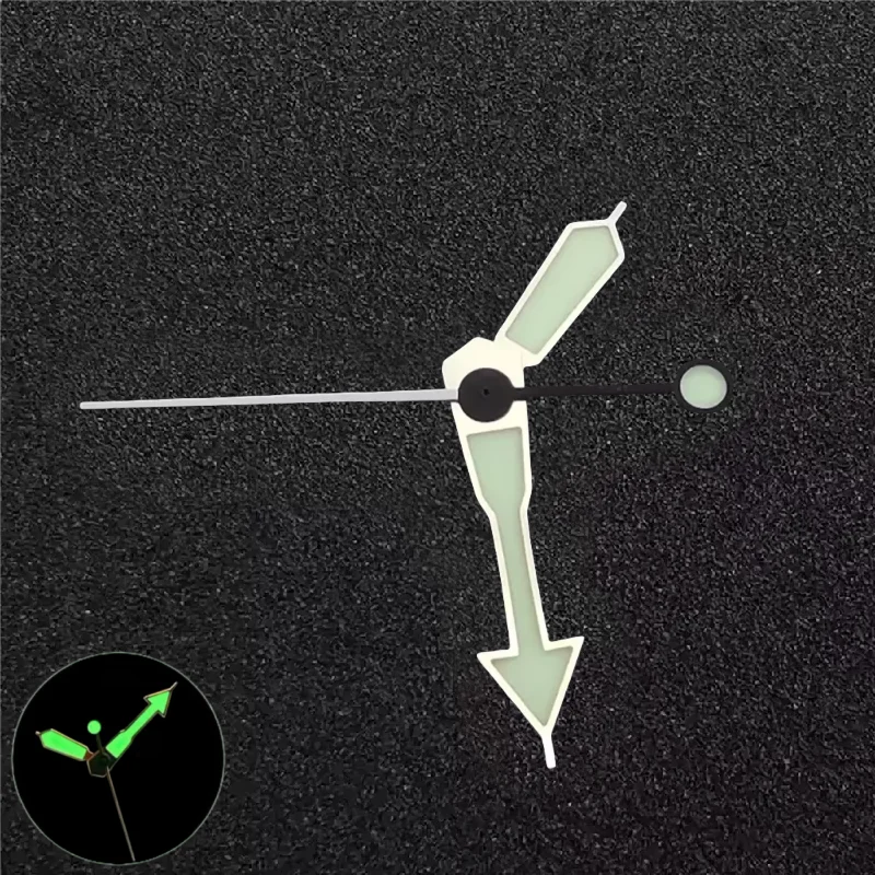 C3 Green Luminous Watch Hands Pointer Diving Watch DIY Parts Accessories for Japan Seiko SKX007 NH35 NH36/4R/7S Movement