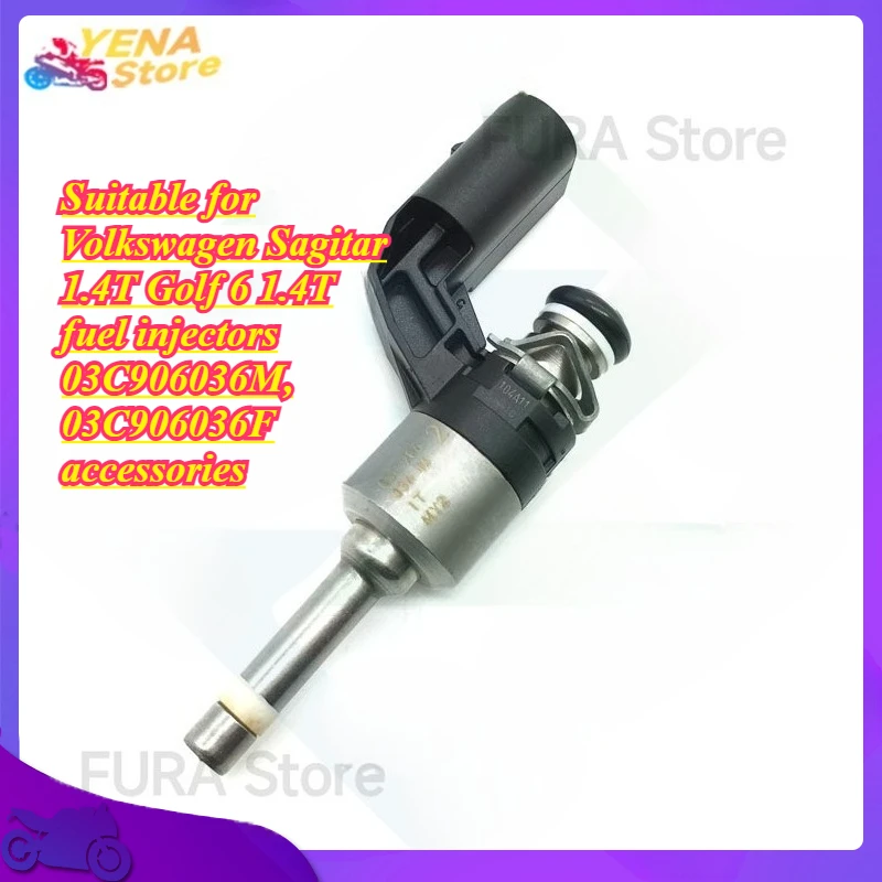

Automotive fuel injectors are suitable for Volkswagen Sagitar 1.4T Golf 6 1.4T fuel injectors 03C906036M, 03C906036F accessories