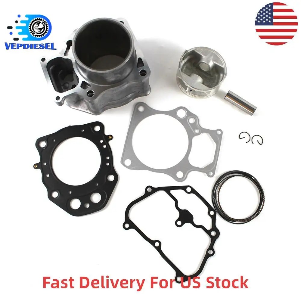 1set Cylinder Piston Rings Gasket Kit 12100-HP7-A00 12100-HP5-600 For 2007-2018 Honda Rancher TRX420 FE FM TE TM Car Accessories