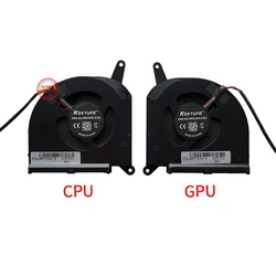 New CPU Cooling Fan For Gigabyte Aorus 15G 15P 17P 17G XC RX7G RP77 RX5G RP75 RP75W XA XD OLED SA AERO 17 AERO 15 OLED