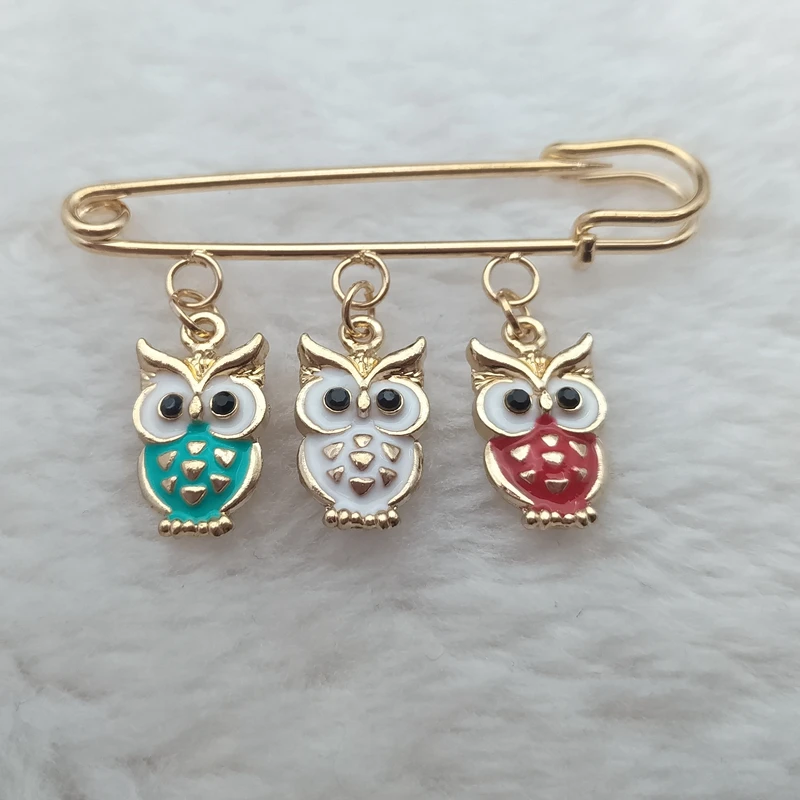 Fashion Exquisite Owl Brooch Korea Fashion Enamel Brooch Animal Brooch Ladies Men\'s Gift Accessories