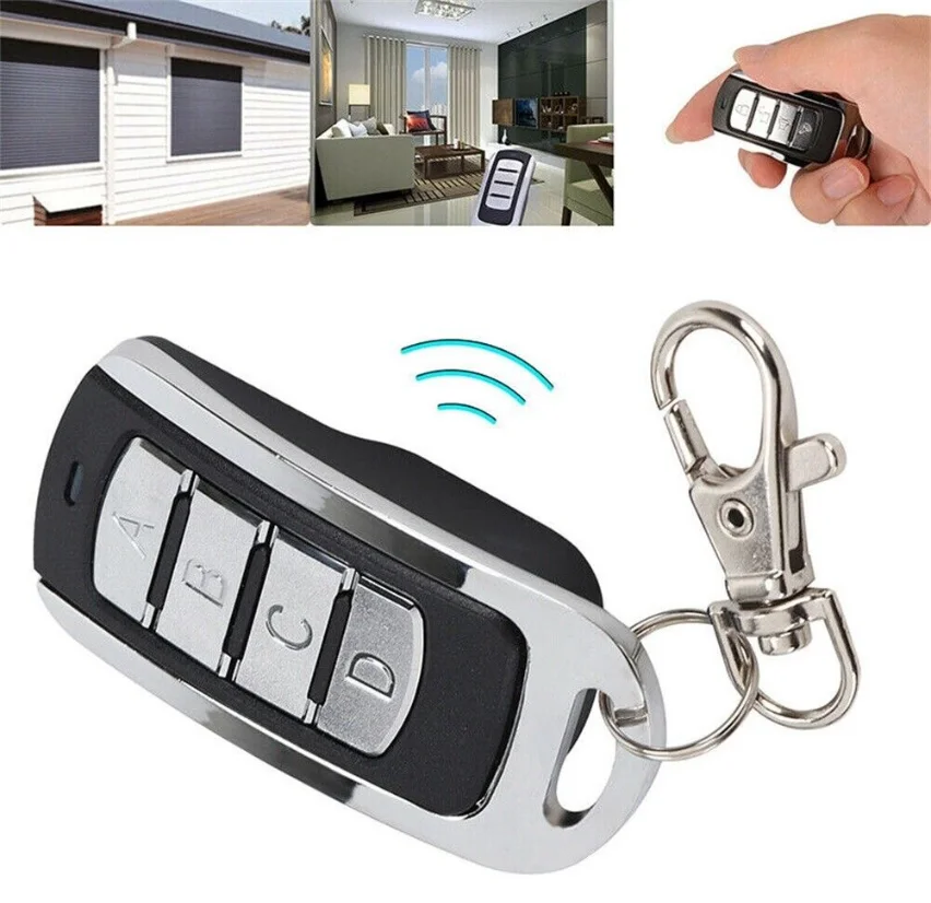 Universal Auto-Scan Clone 433MHz 280MHz - 868MHz Multi Frequency Brand Rolling Code Garage Door Remote Control Duplicator 4 in 1