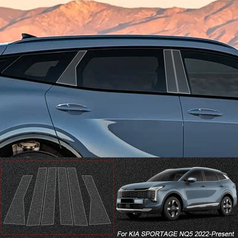 

B Pillars TPU Car Protective Film Window Body Paint Sticker For KIA EV3 EV6 EV9 K5 DL3 SPORTAGE NQ5 STINGER TELLURIDE CARNIVAL