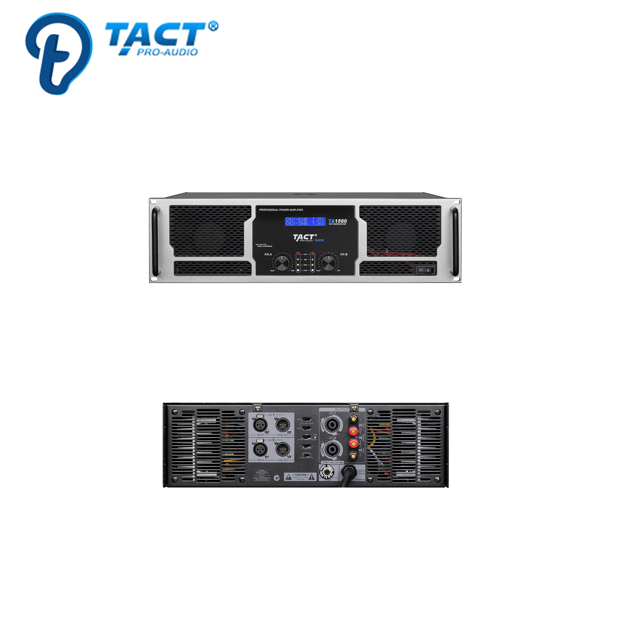 

Горячий продавать большой мощный усилитель мощности звука мощностью 1500 Вт Pro для сабвуфера линейного массива