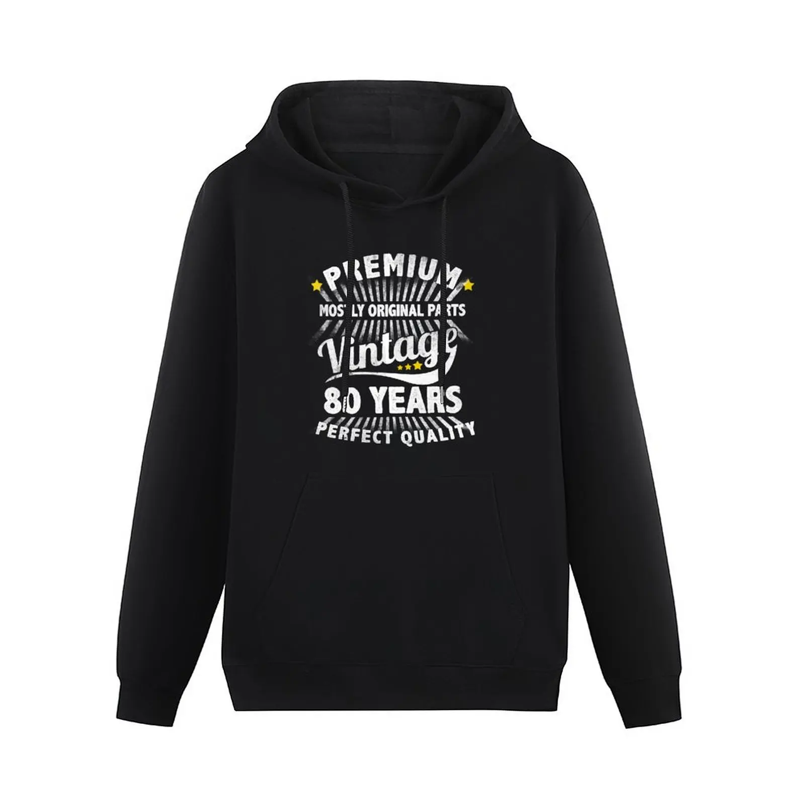 Vintage 80 years funny Pullover Hoodie fashion men aesthetic clothing anime clothes korean style clothes new in hoodies