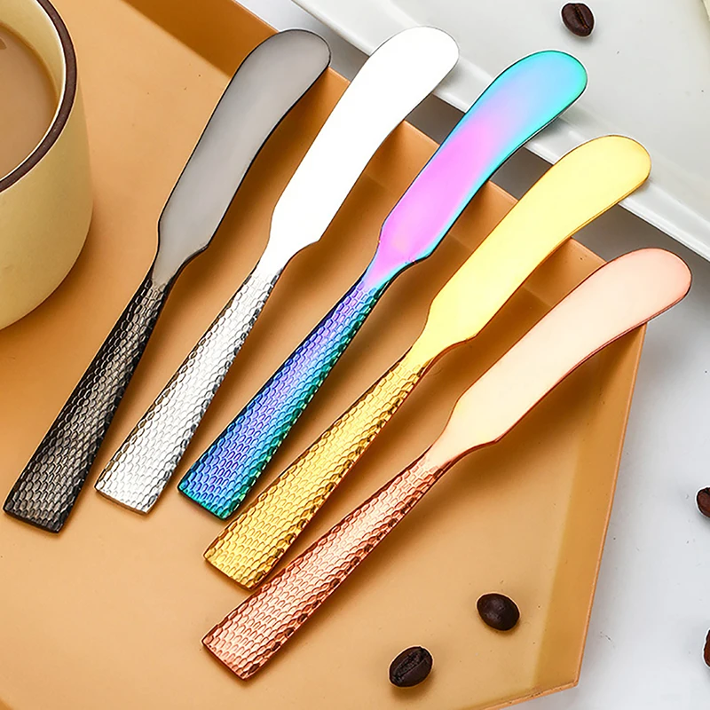 Butter Knife Cheese Dessert Knife Stainless Steel Jam Knife Cutlery Toast Wipe Cream Bread Cheese Cutter Kitchen Restaurant Tool