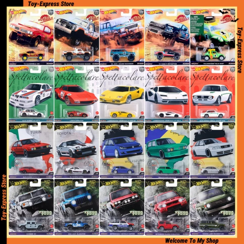 

Hot Wheels Премиум Культура автомобилей Детские игрушки Hotwheels 1:64 Модель автомобиля для мальчиков Детские игрушки Ford Dodge Lamborghini Audi Jeep Toyota