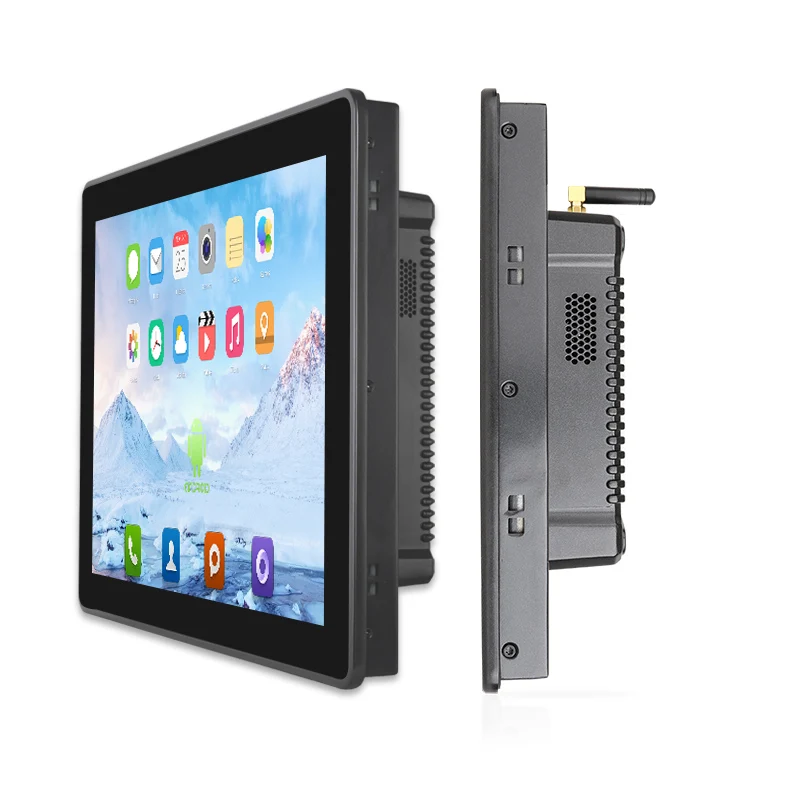 17 inch Rugged Automatic Industrial Panel PC Waterproof IP65 Android A64 RK3288 RK3568 RK3399 Integrated touch screen computer