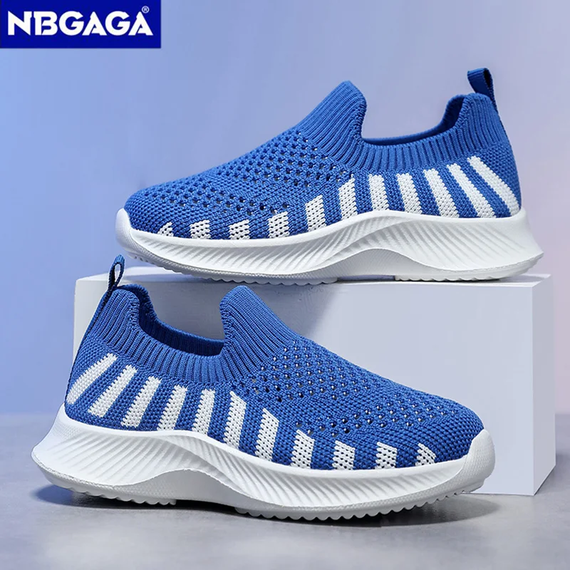 

New Fashion Children's Summer Sneakers Comfy Mesh Running Shoes Boys Girls Lightweight Casual Slip-On Walking Shoes