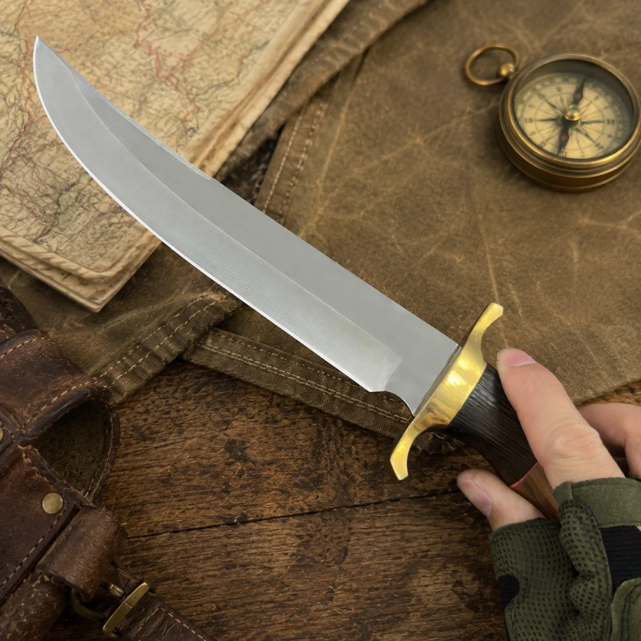 Lightweight Stainless Camping  - Bushcraft Knife Fixed review and price