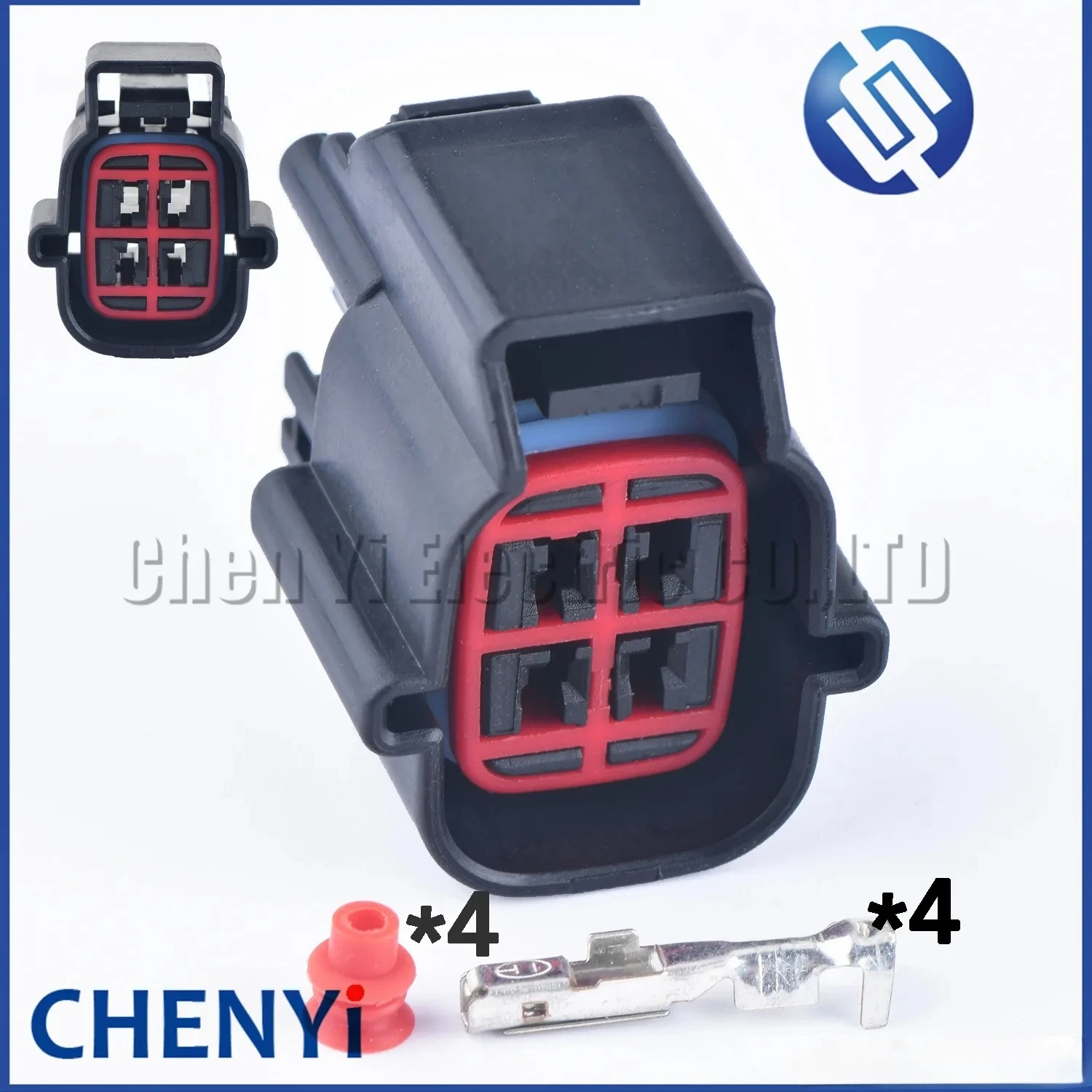 

4 Pin 1.5mm series automotive waterproof connector female Harness plug E-3938 WPT-182 1U2Z-14S411-AUA for Ford Land Rover