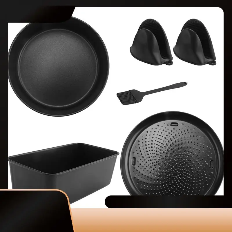 

Air Fryer Accessories For 6. 5 QT And 8 QT Ninja Foodi,Air Fryer Bake Kit , Non-Stick Coating,Dishwasher Safe-N38R
