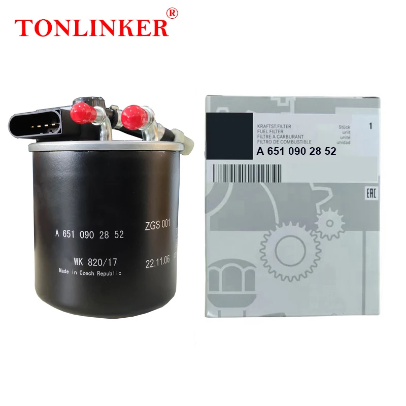 TONLINKER Fuel Filter A6510902852 For Mercedes Benz GLC X253 C253 2015-2019 GLC 220d 250d 4MATIC Diesel Model Car Accessories