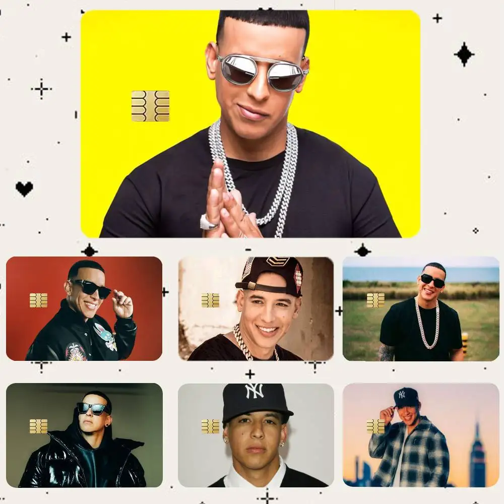 

Daddy Yankee HD Waterproof Card Skins Protective Stickers for Credit Bank Game Cards
