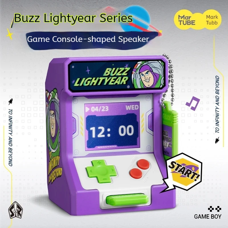 

Buzz Lightyear Game Console Shaped Bluetooth Speaker Portable High Sound Quality Loud Volume Mini Speaker Cute Trendy Toy Gift