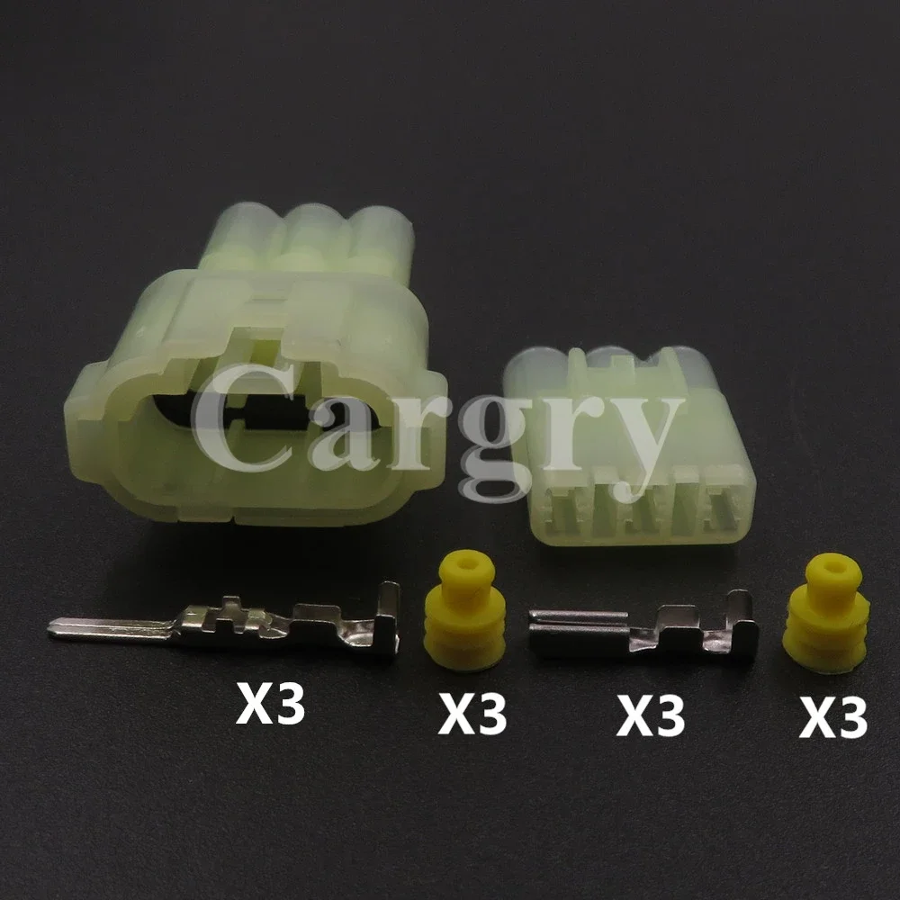 1 Set 3P 6187-3801 6180-3451 AC Assembly Auto Oil Pump Wiring Male Female Socket Car Electric Jet Locomotive Connector - Detail 1