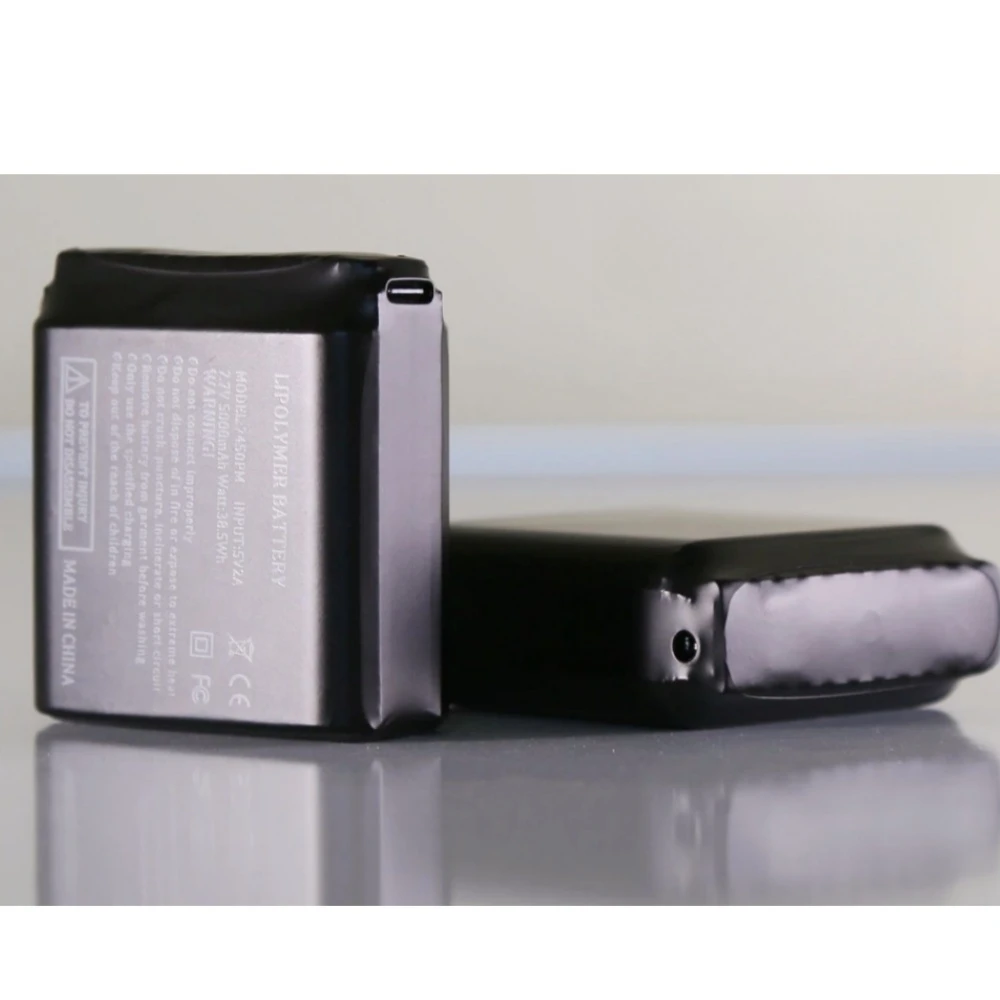 Charger for Heating Gloves,5000mAh Battery 7.7V/3.7V Li-polymer DC Output Universal Battery for Heating Product Shoes Blanket