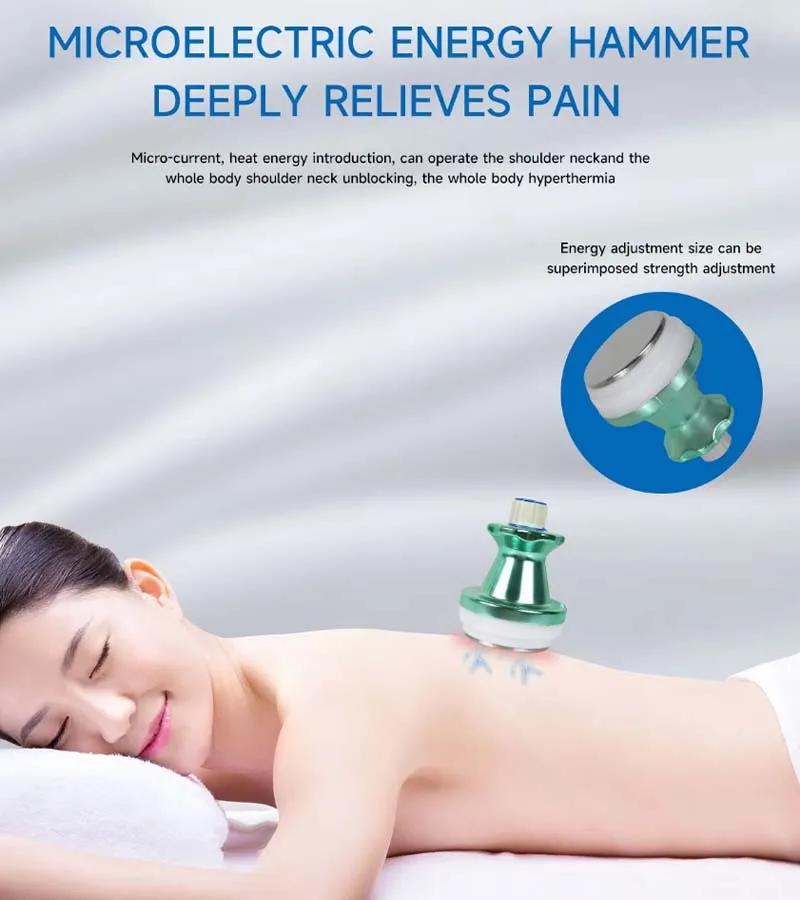 

The Latest Micro-Current Energy Body Shoulder and Back Massager Dredges Body Care Meridians and Relieves Joint Pain