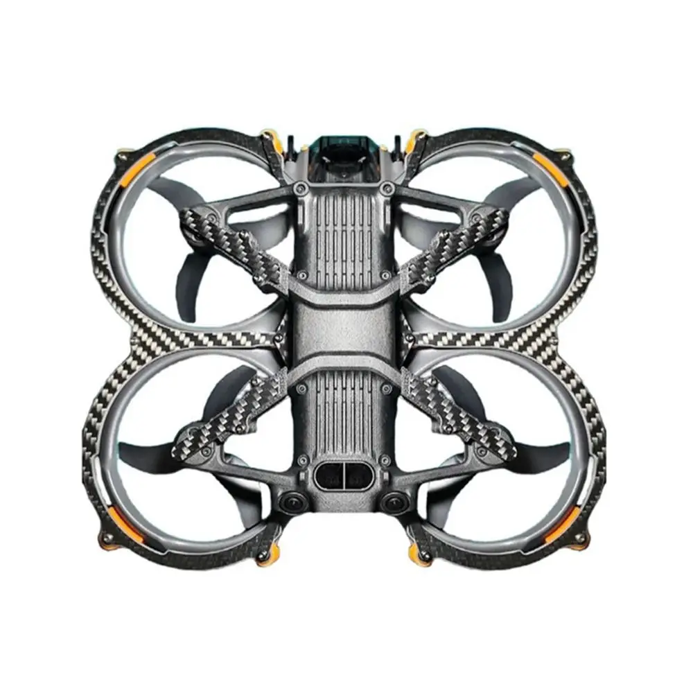 Carbon Fiber for Dji Avata 2 Frame Protection Lightweight Lossless Installation Propeller Protector Protective Armor Exoskeleton