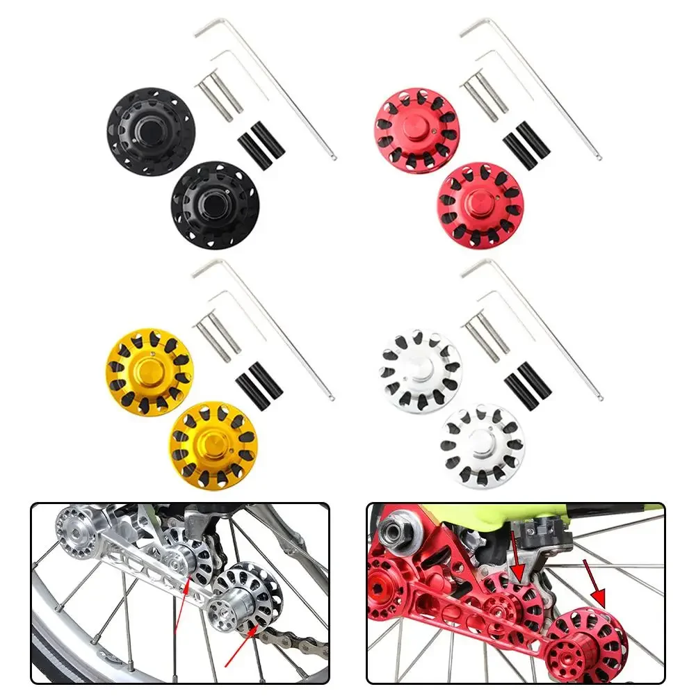 Folding Bike Chain Tensioner Stabilizer Guide Wheel 2/3/6 Speed Chain Tensioner For Brompton Rear Derailleur Chains Guide Wheel