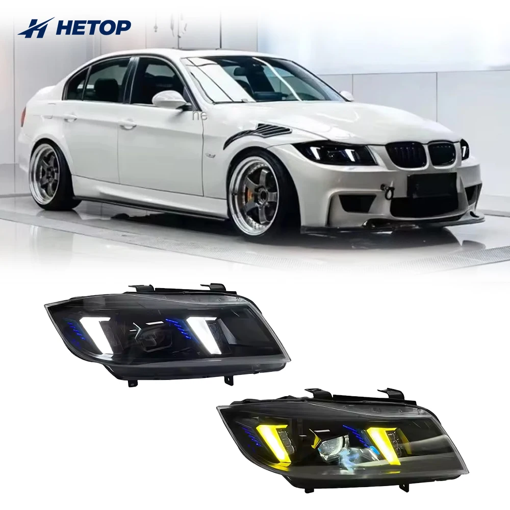 

Фара головного света для BMW E90 LED 2005-2012 320i 318i, автомобильный светильник, стайлинг, DRL, сигнальная линза, проектор, автомобильные аксессуары