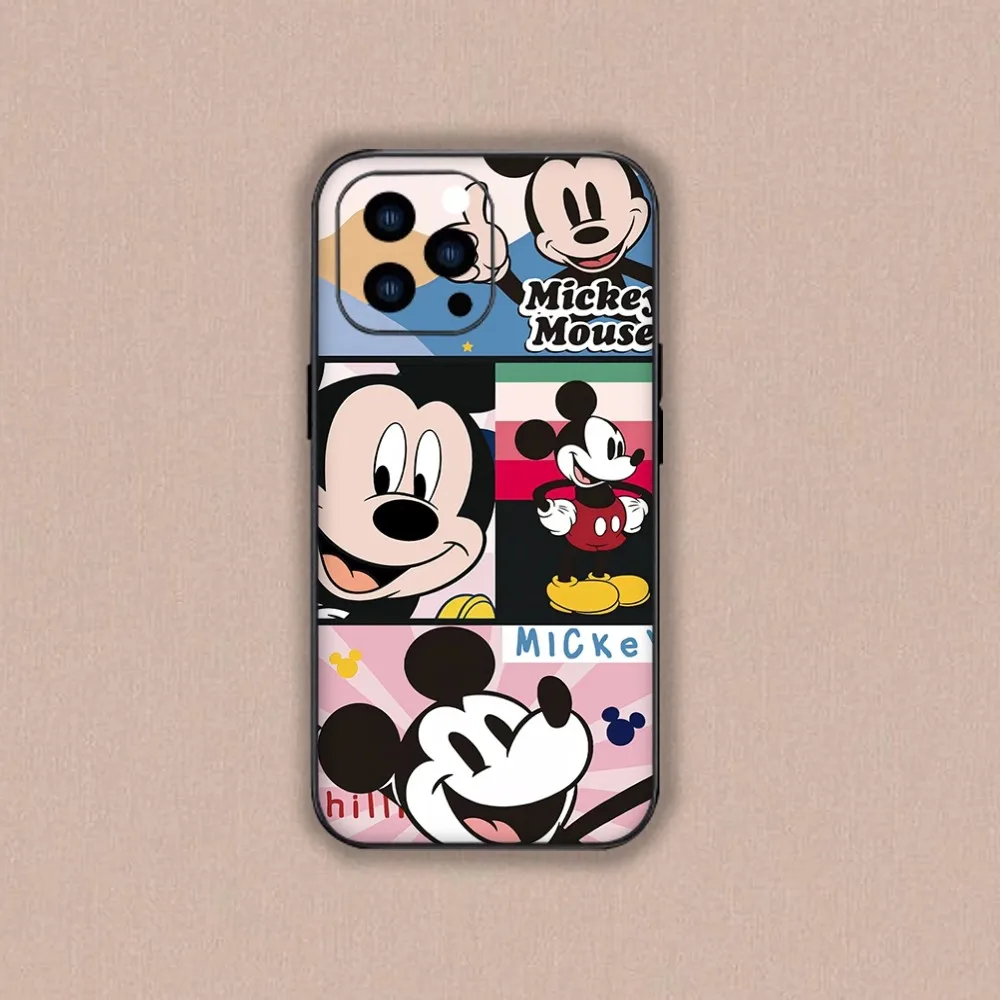 M-Mickey Disney M-Mouse Phone Case For Samsung S24 S23 S22 S21 S20 Plus Ultre Note S20 FE Black Case