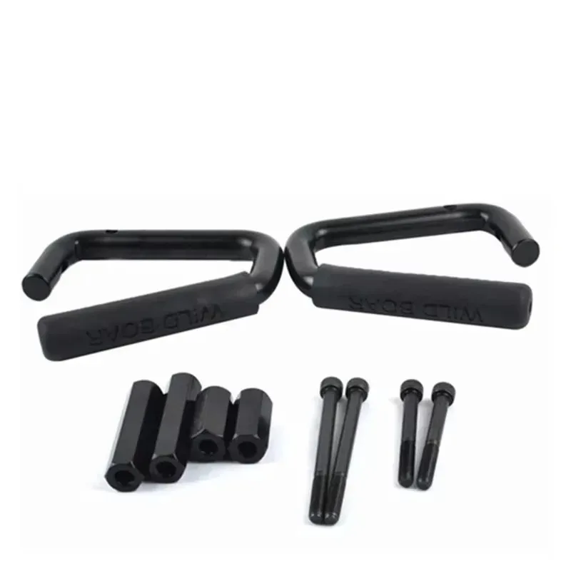 

2007-2017 для Wrangler JK, 2/4 двери, внутренние защитные ручки на крыше, набор из алюминиевого сплава, задний поручень, стальные поручни