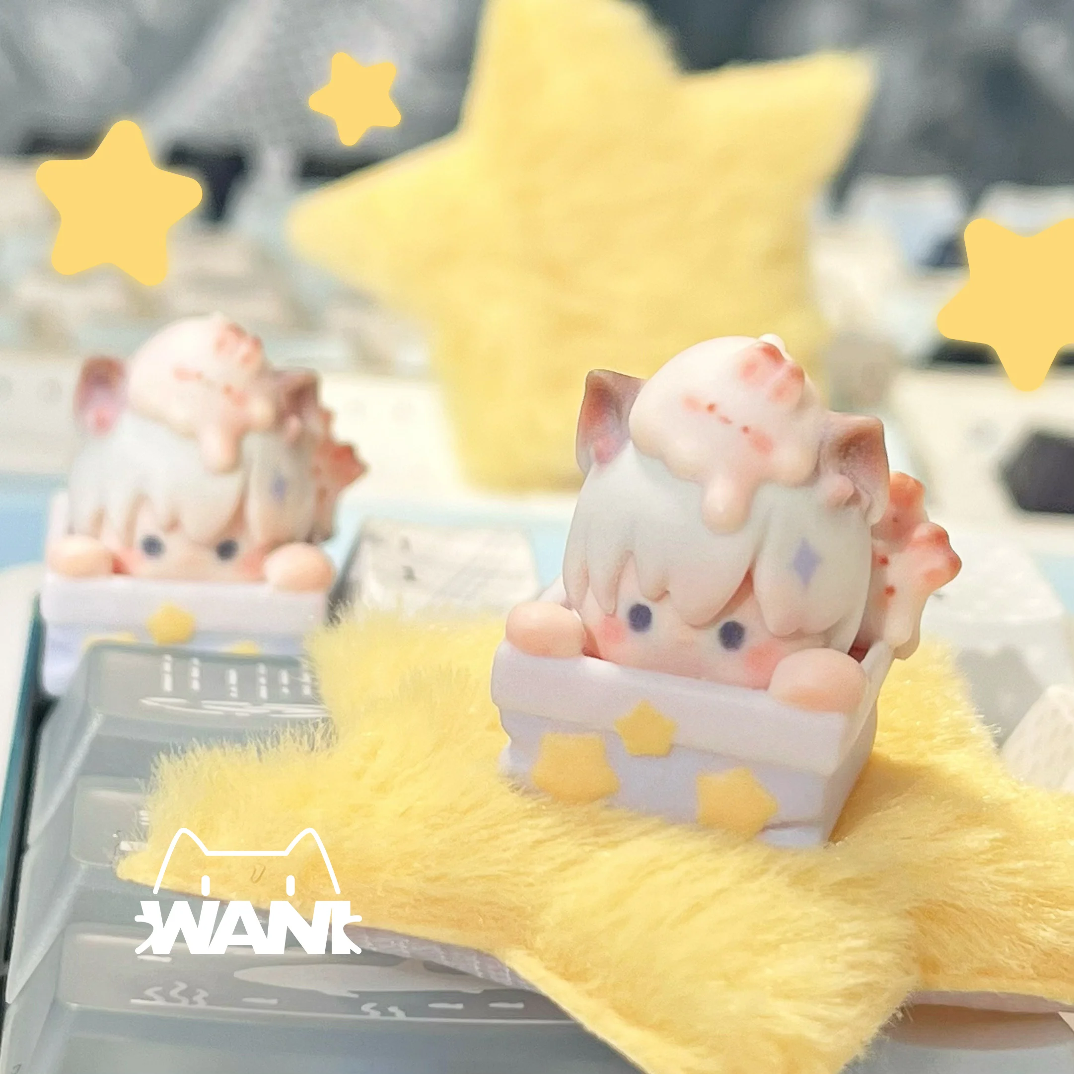 

Любовь и глубокий косплей аниме Xavier трехмерная фигурка колпачок для ключей мультфильм Kforce механическая клавиатура колпачки для клавиш Рождественский подарок