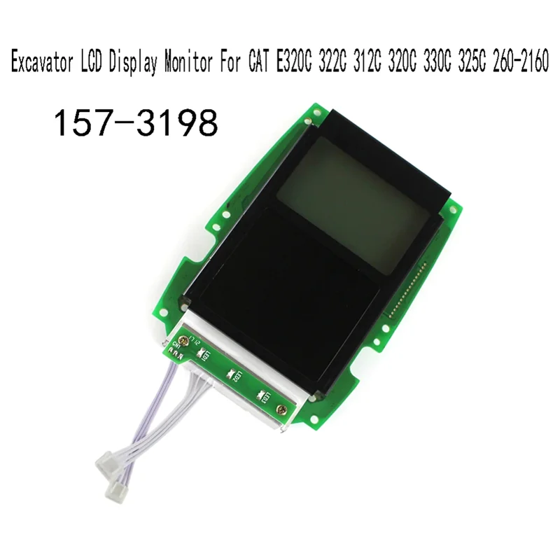 

Высококачественный ЖК-монитор экскаватора для CAT E320C 322C 312C 320C 330C 325C 260-2160 157-3198