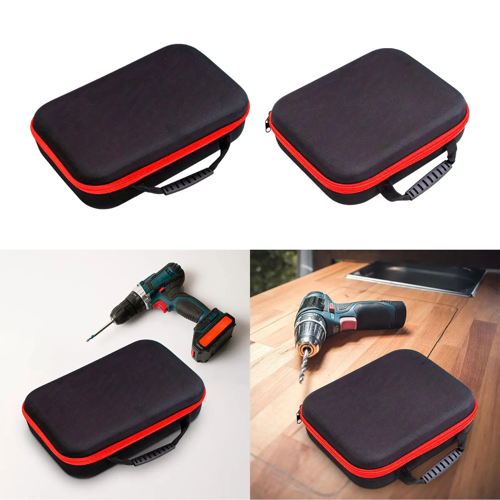 Travel Tool Box for Electrician Gear Including Wrench and Pliers