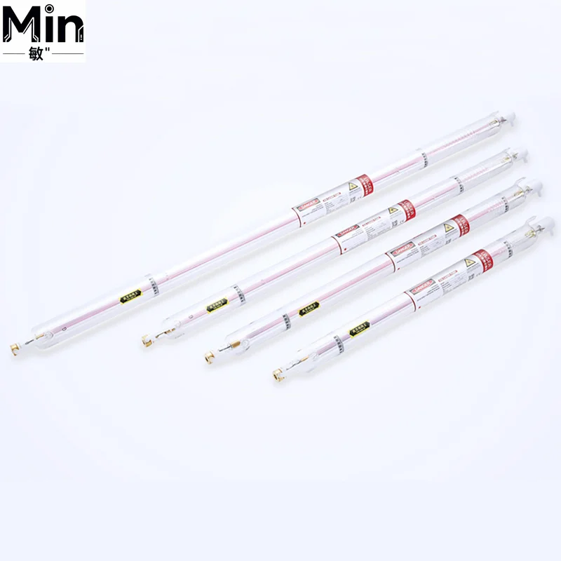 EFR 60W 80W 100W 130W 150W CO2 Tube with Ceramic Head Silicon Head For CO2 Cutting Engraving Machine