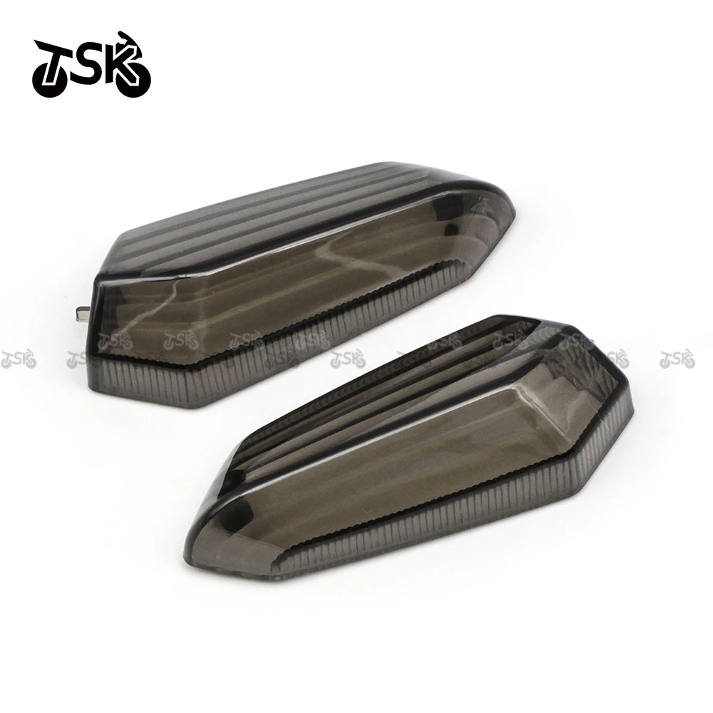 

Motorcycle 2 Pcs Light Cover Turn Signal Lamp Housing for Kawasaki Z125 Z250 Z300 Z750 Z800 Z1000 KLE Versys 650 1000