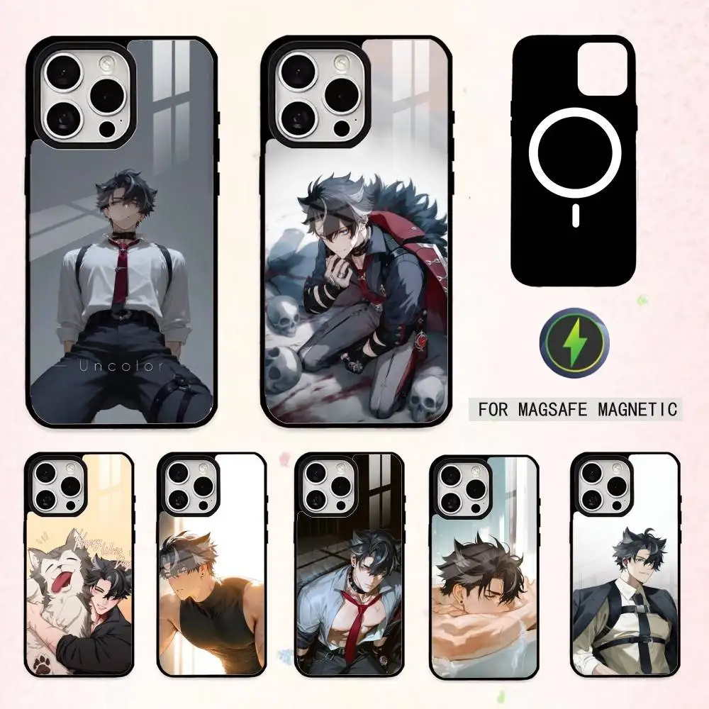 

Graffiti Artist Banksy Phone Case For iPhone17,16,15,14,13,12,11 Plus,Pro Max Magnetic For Magsafe Wireless Charging