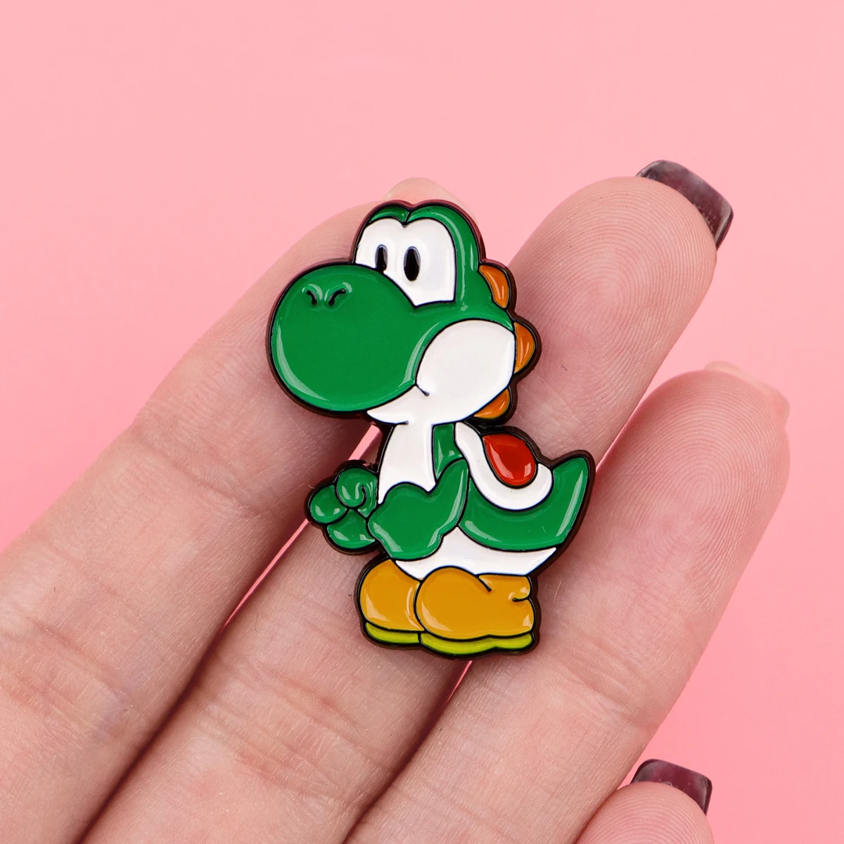Jogo esmalte pino dos desenhos animados dinossauro emblemas na mochila broches femininos chapéu lapela pinos cosplay acessórios brinquedos presentes