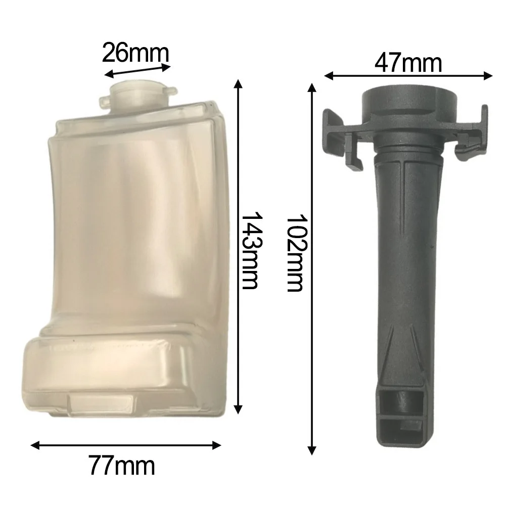 Tank Assembly for Karcher WV1 Window Vacuum 4.633-122.0 Includes Inlet Hose for Efficient Fluid Transfer During Cleaning