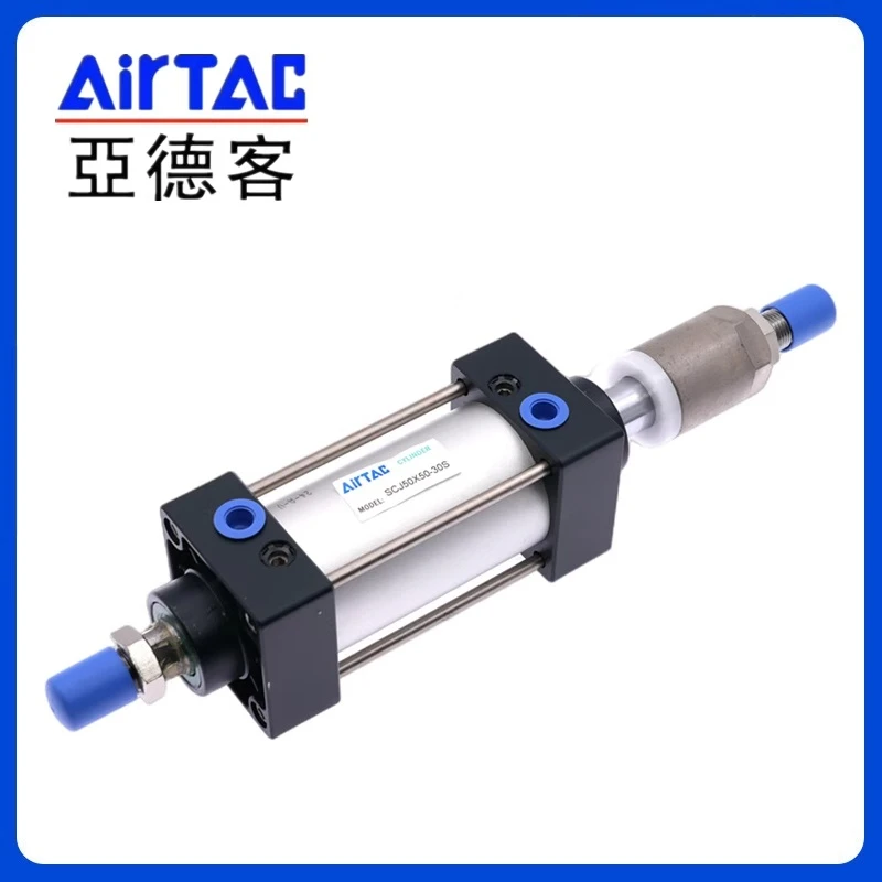 AirTac Aluminum Alloy Standard Air Cylinder SCJ63X75/80-30-50-S