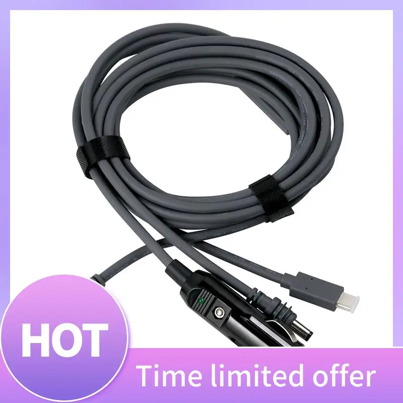 

B68A For Starlink Mini DC Power Cable TYPE-C Car Charger Power Cable USB Three-In-One Power Supply