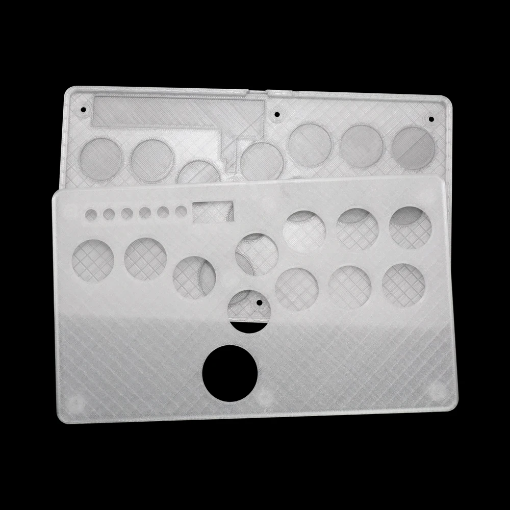 Flatbox-3D Impresso Mini Hitbox Controller Shell, Caso De Substituição, Botões para Flatbox Arcade Stick Joystick