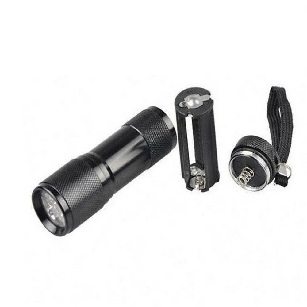 1 Aluminum LED Red Light Flashlight for Astronomy and Navigation and Night Vision 625nm Red Light Flashlight 9 Lights