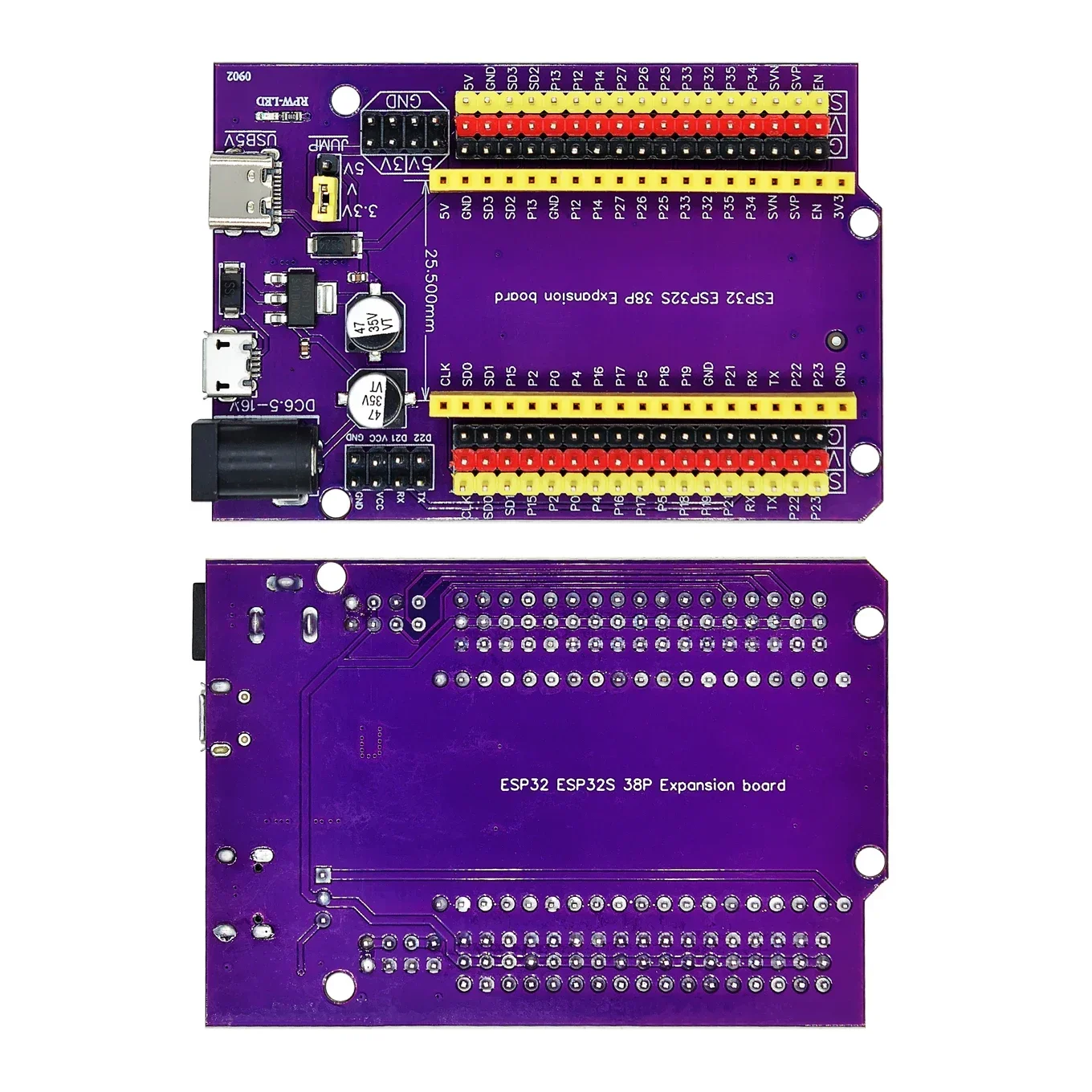 Scheda di sviluppo ESP32 TYPE-C USB CP2102 WiFi + Bluetooth Consumo energetico ultrabasso Dual Core ESP32-DevKitC-32 ESP-WROOM 38PIN