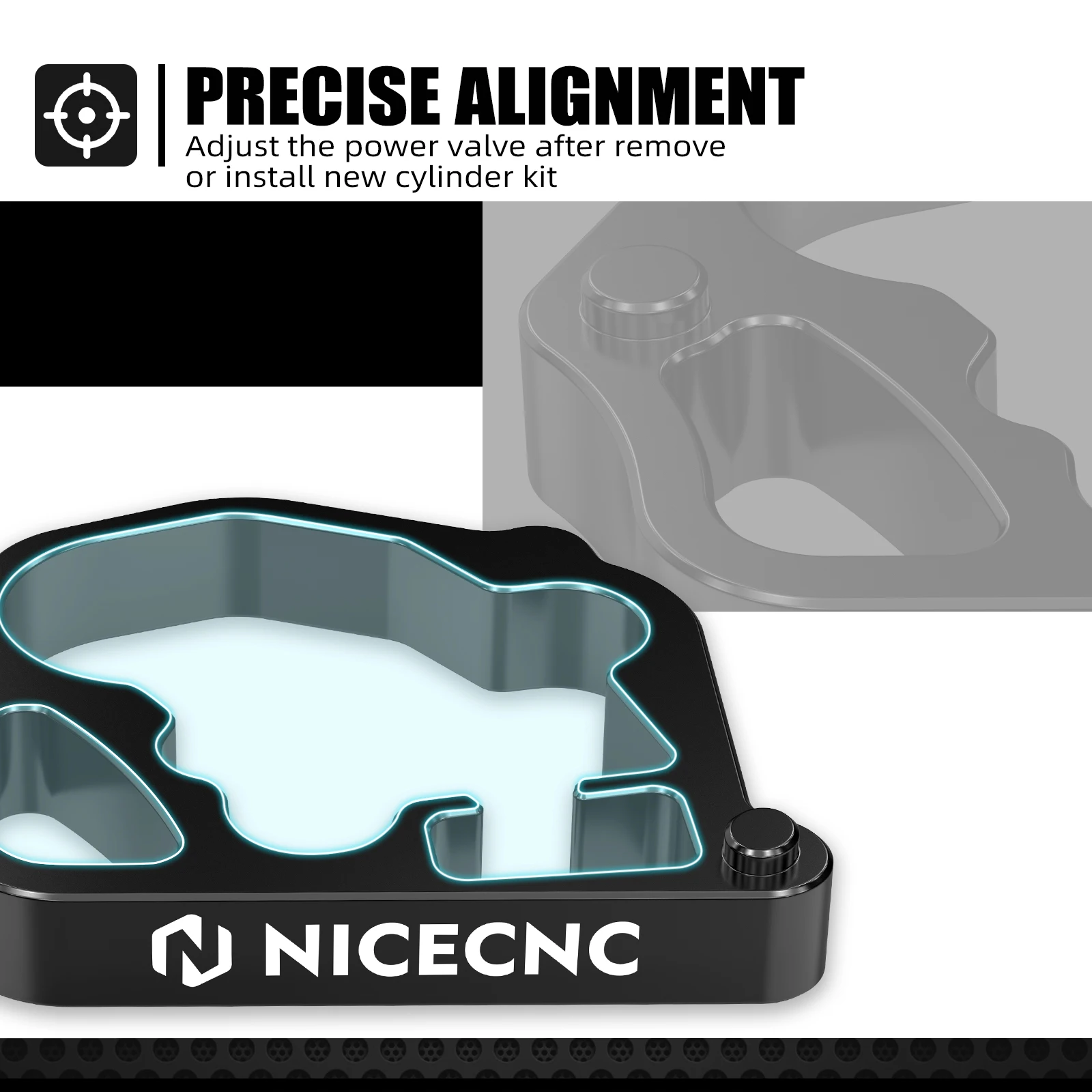 NICECNC para KTM EXC 300 SX 300 XCW 300 2024 2025 posición de válvula de potencia herramienta especial para Husqvarna TE 300 TX 300 GasGas EC 300