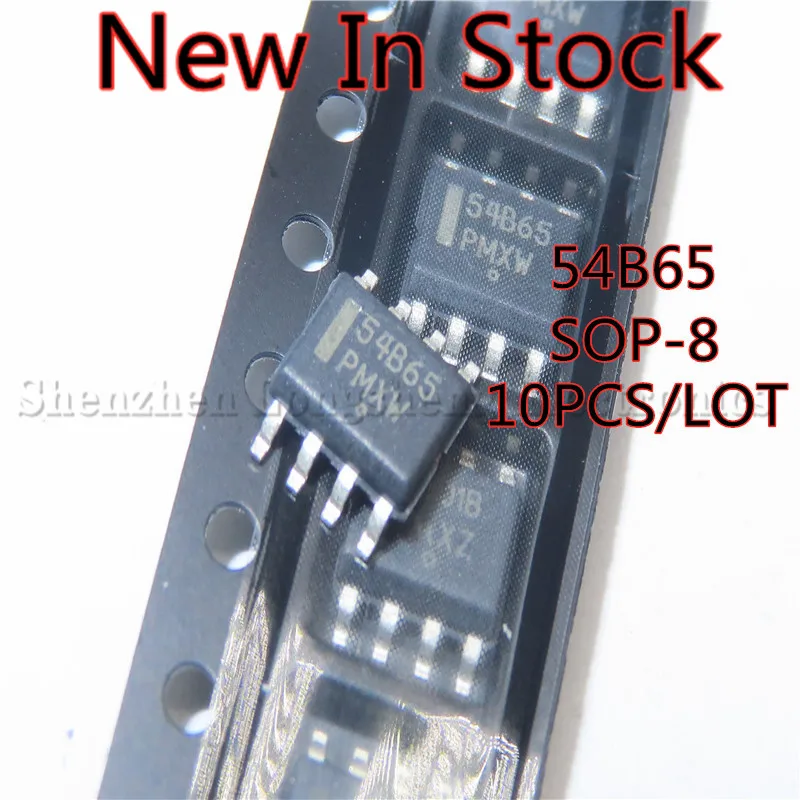 10PCS/LOT 54B65 NCP1654 NCP1654BD65R2G SOP-8 SMD New In Stock