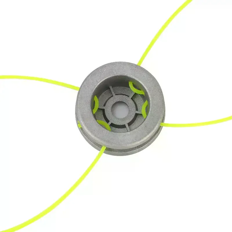 Duty Aluminum Grass Trimmer Head With Wear Resistant Nylon Line For Garden Weeding Yard Daily Maintenance Heavy