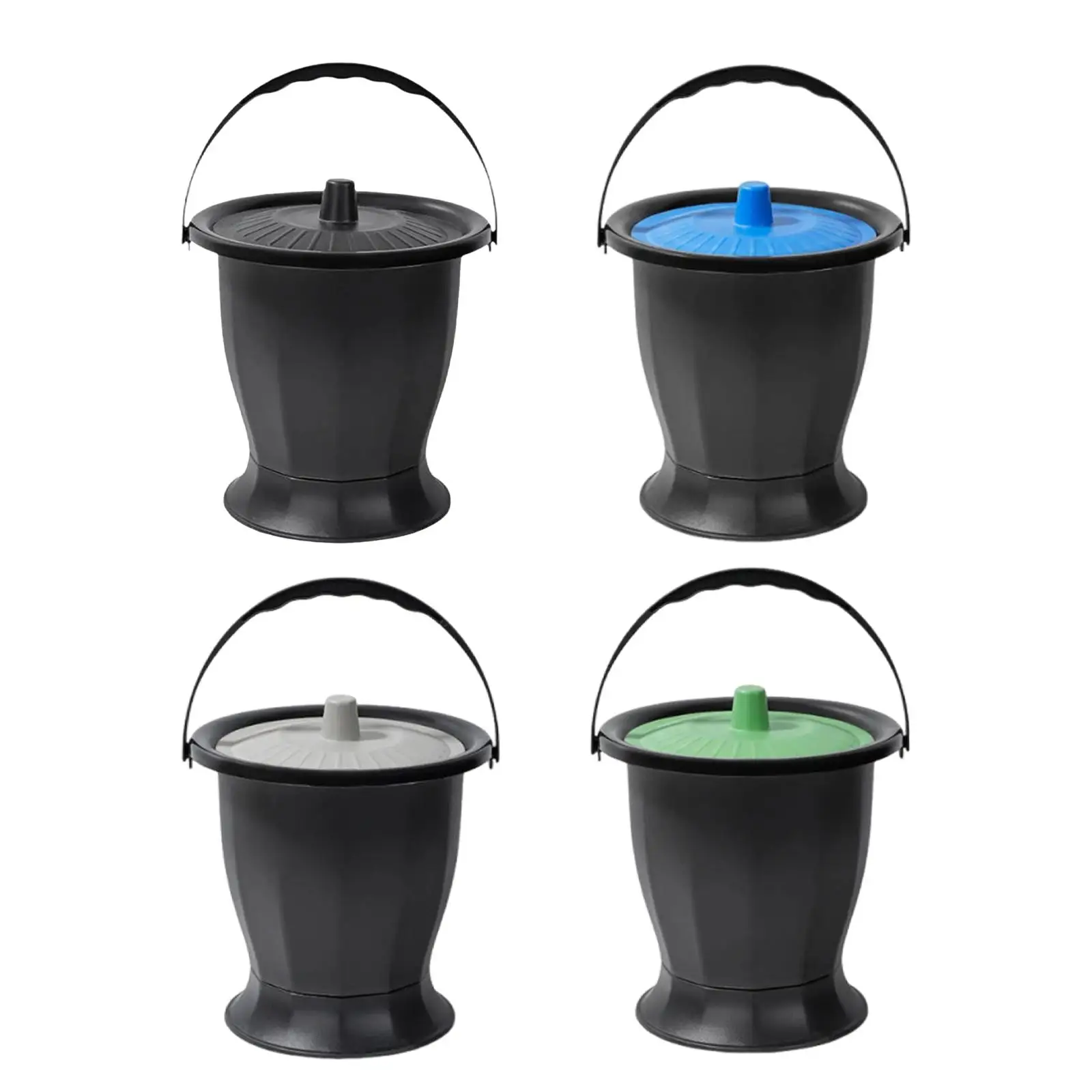 

Камерный горшок с ручкой крышки, писсуар, кувшин для ночной мочи для домашнего использования детей старшего возраста