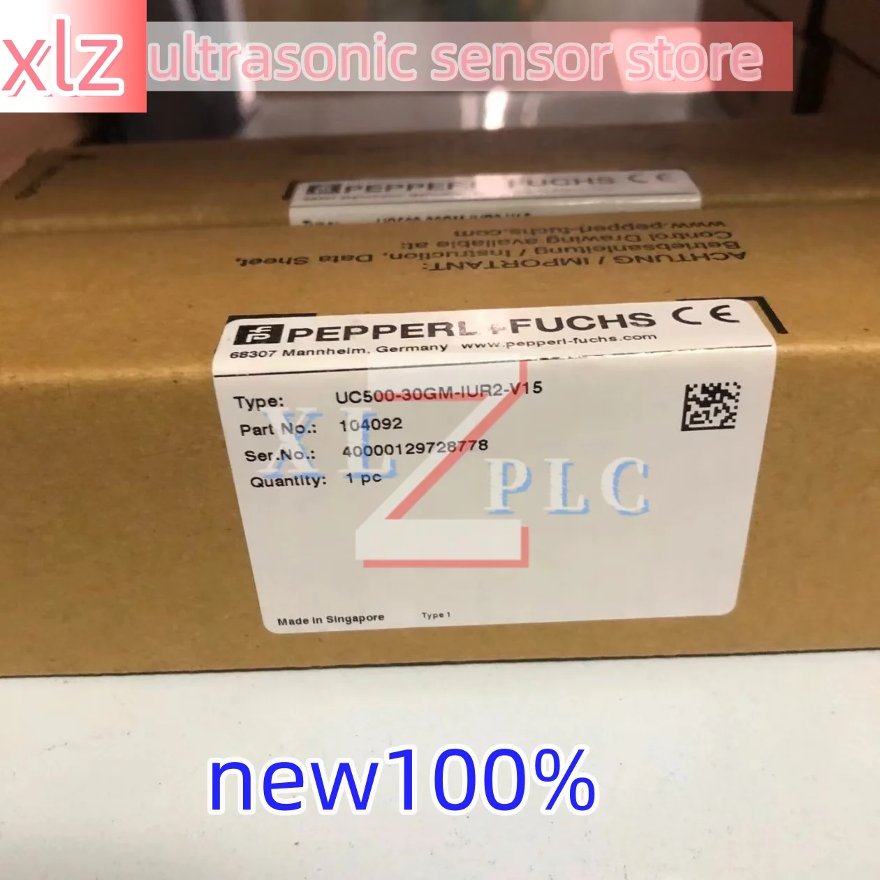 UC500-30GM-IUR2-V15 신규 입고 UC4000-30GM-IUR2-V15 정품 PEPPERL+FUCHS 초음파 센서