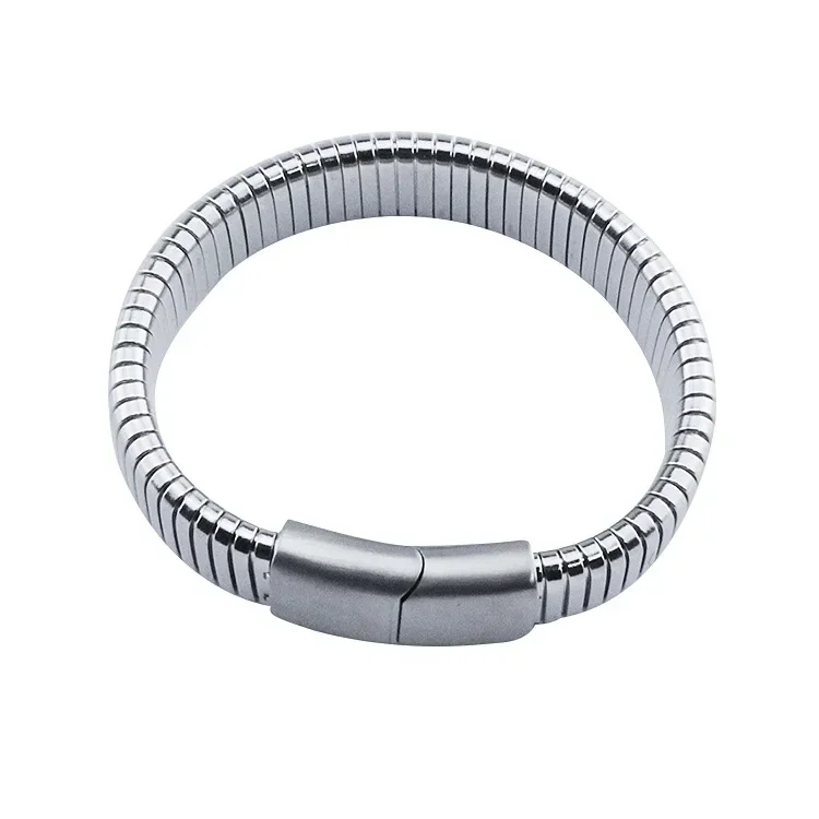 Geavanceerde Handgemaakte Accessoires Koreaanse Versie Straat Trendy Mannen En Vrouwen Bandstijl Armband, Eenvoudige Titanium Stalen Armband