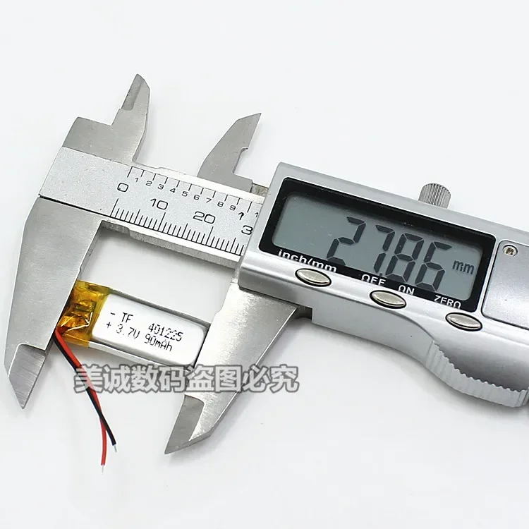 40122590 Ma Bluetooth headset self timer bar recorder 3.7V general polymer lithium battery